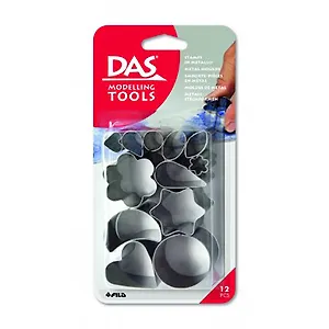 Набор для творчества DAS Metal Moulds Металлические формы 12шт в блистере