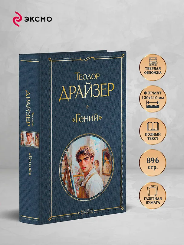 Книга «Гений» (Теодор Драйзер) — 6