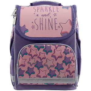 Ранец школьный "SHINE BRIGHT" 38*28*16см, модель BASIC, полиэстер