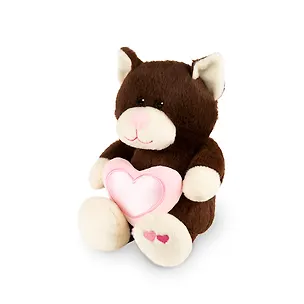 Игрушка мягкая, Maxitoys, Котик Влюбленный коричневый, 22см MT-HH-B28906EB 329480