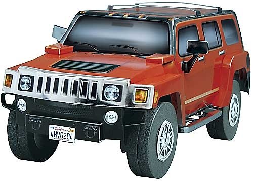 Модель, сборная, Умная бумага, N-176, Hummer, H3, 1:24 2120818 — 1