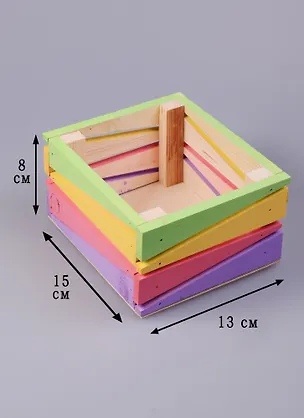 Кашпо дерево Радуга (13х15х8) (2061605) 2579024