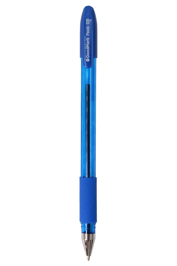 Шариковая ручка синяя 0,5 мм, Peak, GoodMark 3138612 — 1