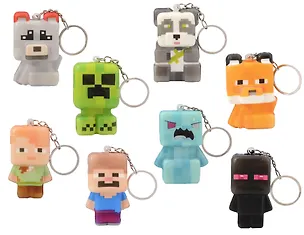 Брелок M-craft, 8 дизайнов (6х4) (M-20572) 3124142