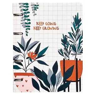 Тетрадь на кольцах в клетку Be Smart, Pots, 120 листов