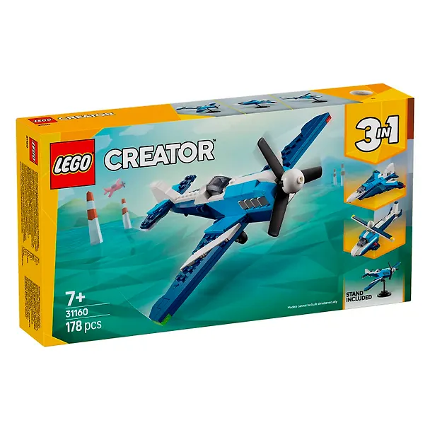 31160 Конструктор детский LEGO Creator 3-in-1 Спортивный Самолёт, 178 деталей, возраст 7+ 3165441 — 5