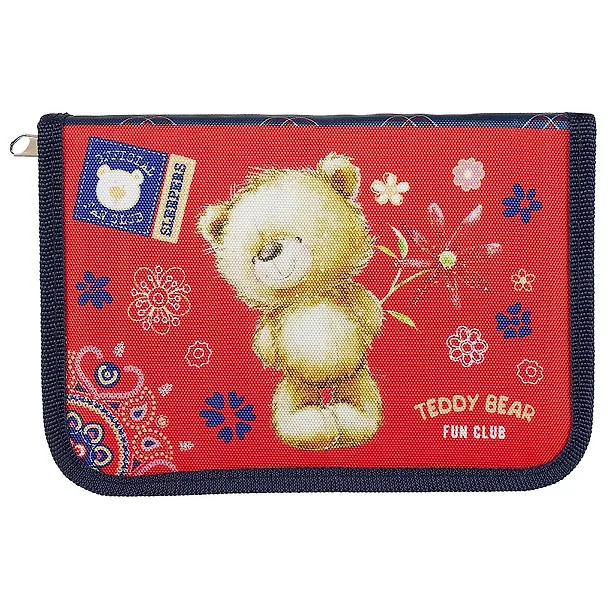 Пенал с наполнением «Teddy Bear», 17 предметов, 19.5 x 13.5 см 249502 — 2