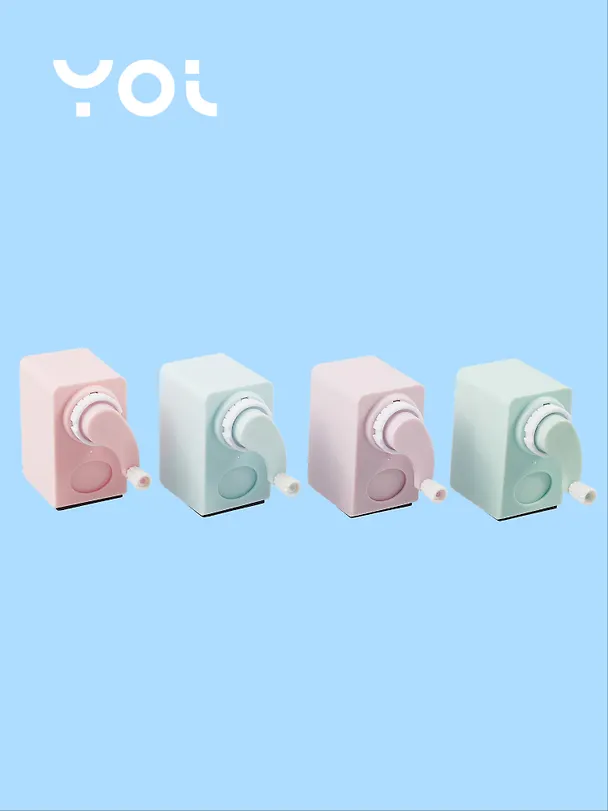 Точилка механическая «Pastel colors», пластик, Yoi, в ассортименте 3038716 — 2