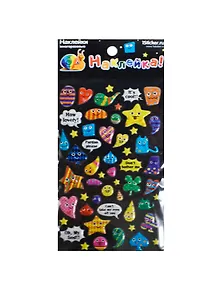 Наклейка декоративная зефирная 2 Фигуры 1 (95х185) (Наклей-ка) (упаковка)