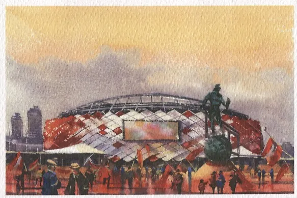 Открытка "Москва. "Спартак"" 2943633 — 1