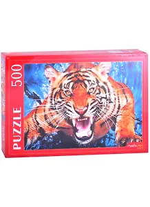Пазл 500 Грозный тигр (П500-6989)