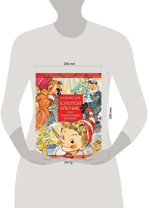 Книга Золотой ключик, или Приключения Буратино. Рисунки Л. Владимирского (Алексей Толстой) — 5