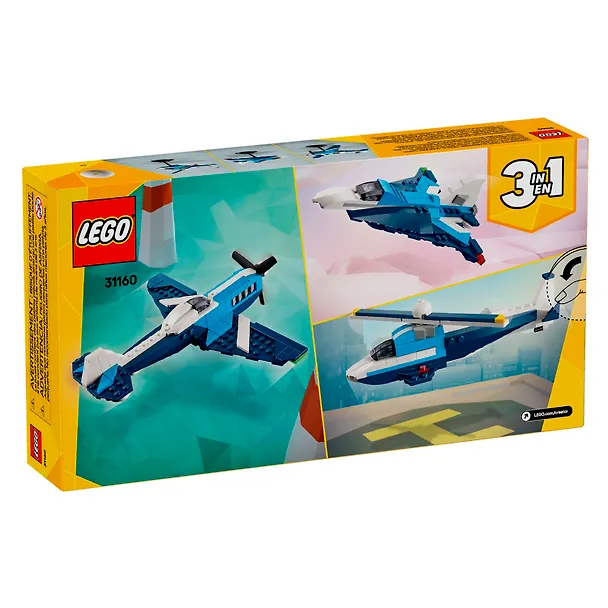 31160 Конструктор детский LEGO Creator 3-in-1 Спортивный Самолёт, 178 деталей, возраст 7+ 3165441 — 4