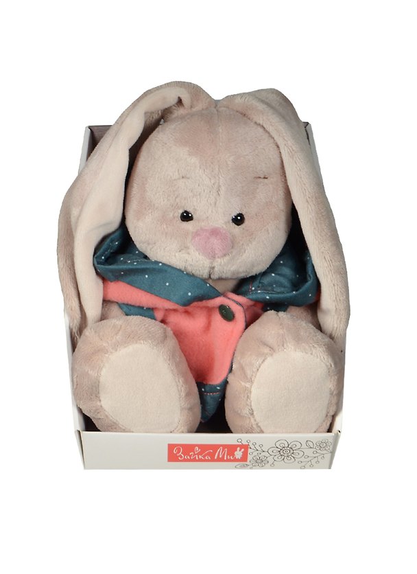 Мягкая игрушка Зайка Ми в капюшоне (SidS-072) (18см) 2483289 — 1
