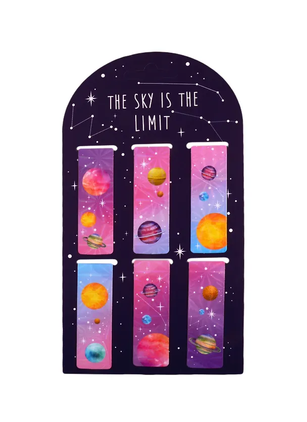 Магнитные закладки "Космос. The sky is the limit", 6 штук 2786058 — 1