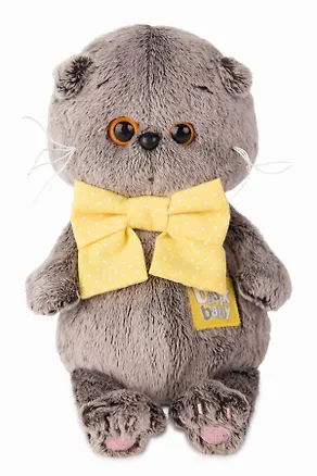 Игрушка мягкая Budi Basa, Басик BABY в бантике 20см 2506879