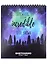 Скетчбук А5 30л "Северное сияние" 180г/м2, тв. обложка,  твин. УФ, евроспираль — 260550 — 1