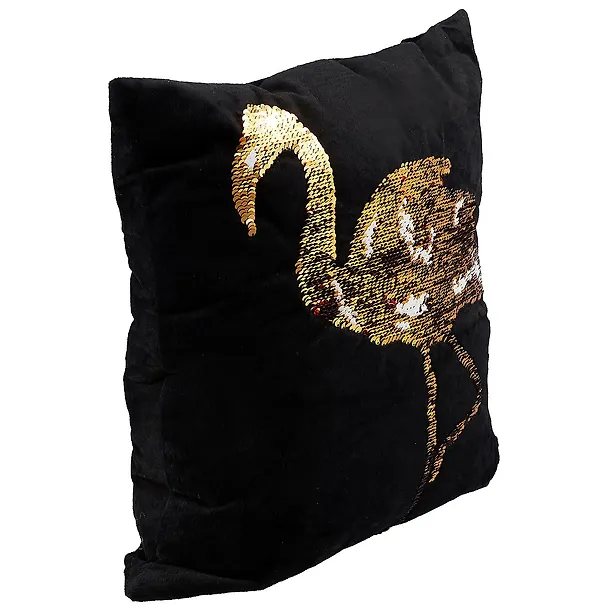 Подушка с пайетками Фламинго (30х30) (текстиль) 12-11403-CT2 2630222 — 4