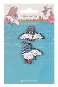 Набор значков СПб Петербург вдохновляет Разводить мосты (12-HPR-A3)