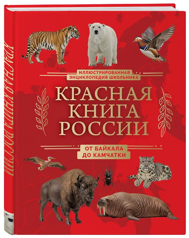 Книга Красная книга России. От Байкала до Камчатки. Иллюстрированная энциклопедия школьника (48 стр.) (Юлия Добрыня) — 5