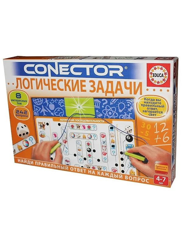 Настольная игра-викторина «Логические задачи», Educa 2792316 — 1