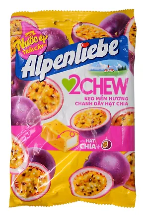 Жевательные конфеты ALPENLIEBE Маракуйя, 84г 3117617