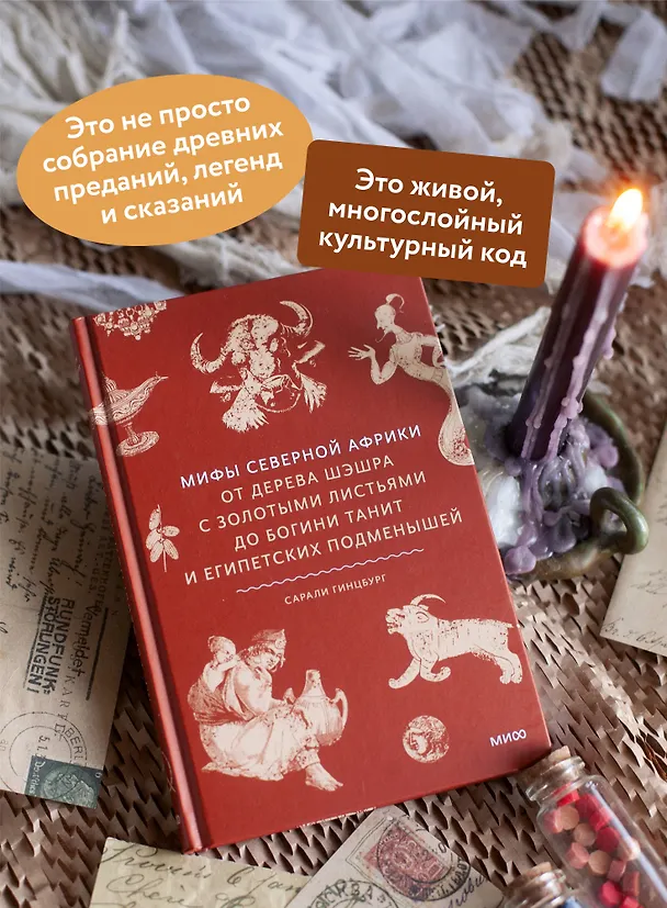 Книга Мифы Северной Африки. От дерева Шэшра с золотыми листьями до богини Танит и египетских подменышей (Сарали Гинцбург) — 7