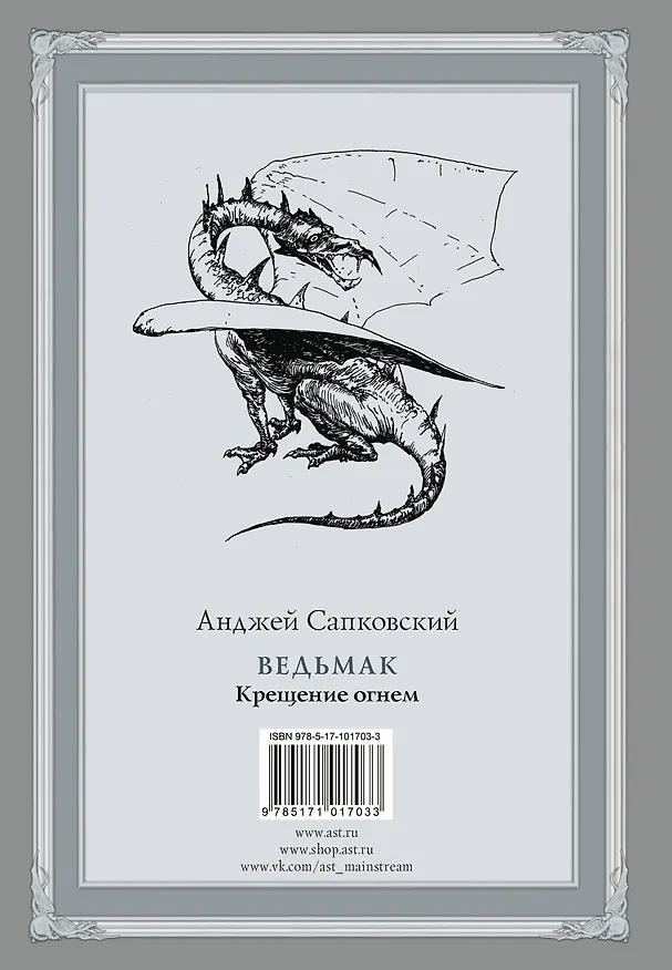 Книга Ведьмак: Крещение огнем (Анджей Сапковский) — 2