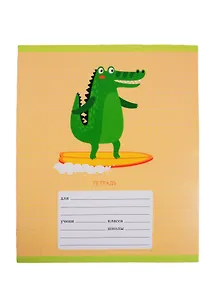 Тетрадь в клетку Unnika, "Забавные зверушки", 24 листа, в ассортименте