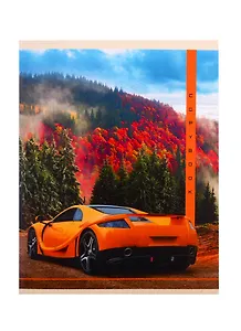 Тетрадь в клетку Unnika, "Сила скорости", 48 листов, в ассортименте