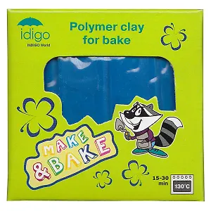 Полимерная масса для моделирования цвет синий (58г) (sm55806)