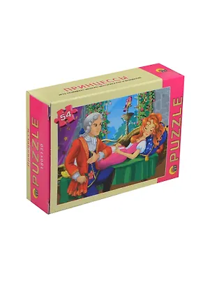 Пазлы 54 Принцессы (П54-3665) (180х130) (Рыжий кот) (коробка) 2416306