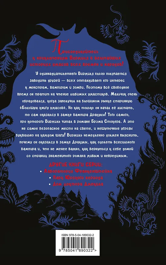 Книга Замок Дракулы (Наима Циммерманн) — 2