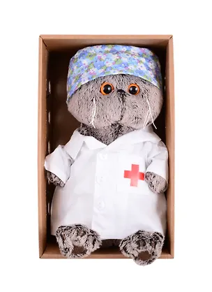 Игрушка мягкая Budi Basa, Басик - доктор (22 см) (Ks22-161) 2834873