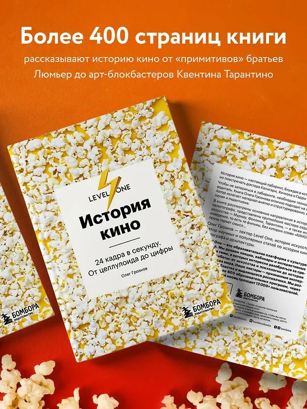 Книга История кино. 24 кадра в секунду. От целлулоида до цифры (Олег Грознов) — 8