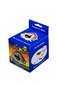 Фигурка из пряжи Щенок (C2443-02) (Забавный зоопарк) (набор для творчества) (4+) (коробка)