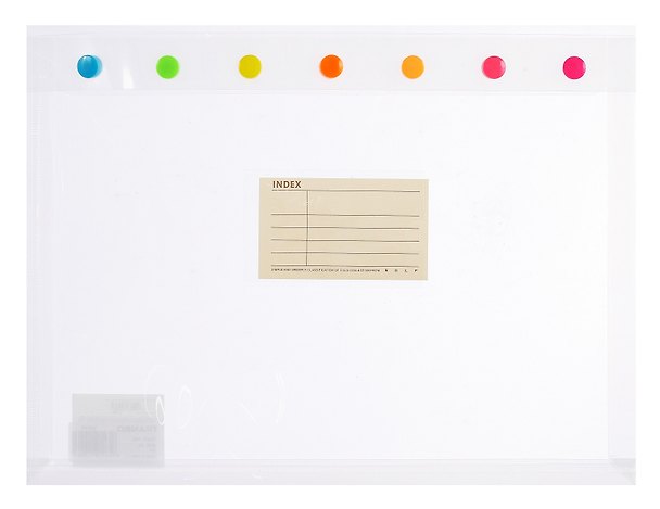 Папка -конверт А4 на кнопке, прозрачная, GoodMark 3039436 — 1