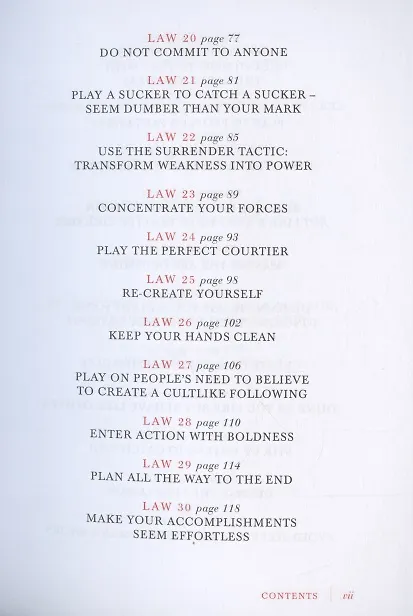 Книга The Concise 48 Laws Of Power (Robert Greene) — 4
