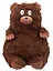 Мягкая игрушка Мишка (40см) (коричневый) (иск.мех-барашек) (12-202511-MN6-03) — 3150441 — 2