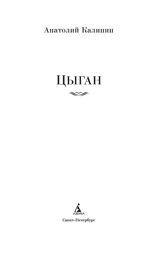 Книга Цыган (Анатолий Калинин) — 8