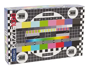 Пазл 1000 элементов "Настроечная таблица ТВ_цв" 68х48 см