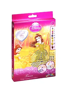 Мозаика-сингл Белль (мозаика по номерам) (68924) (150+ дет.) (Disney Princess) (4+) (коробка)