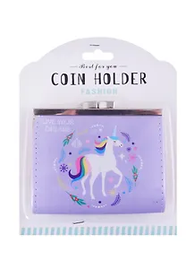 Кошелек с застёжкой Единорог Live your dreams (PU) (10×9) (блистер) (12-11592-ZY-10)