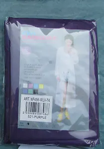 Дождевик взрослый EVA, цвет фиолетовый