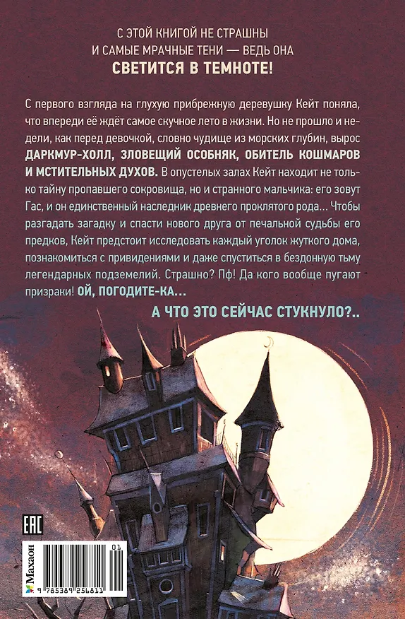 Книга Тайна Даркмур-Холла. Призраки дома на скале (Нина Шевелинг) — 2