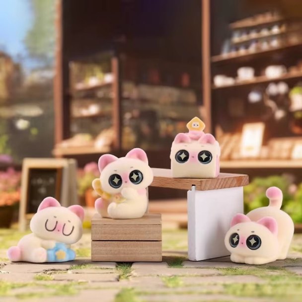 Коллекционная декоративная фигурка, серии Сиамские котята (Siamese Cat), 5,5cм, Blind Box, Top Toy 3174768 — 1