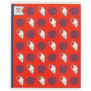 Тетрадь в клетку Academy Style, "Морская", 12 листов, в ассортименте