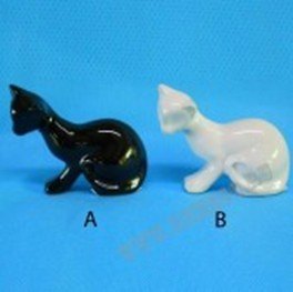 Фигурка декоративная Кошка (168617) (8х4х8) (2 вида) 2323582 — 1