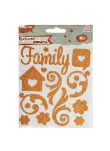 Набор д/творчества Стикеры пробковые Семья 7921