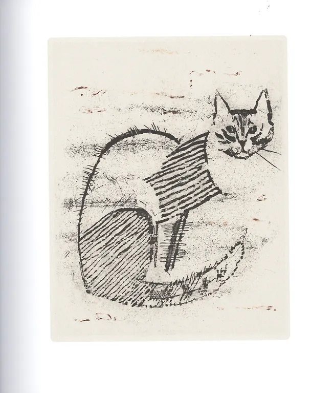 Книга Жизнь плюс кошка. Офорты, пословицы и цитаты, посвященные кошке. Life plus Cat. Etchings, proverbs and quotes dedicated to cats (на русском и английском языках) () — 6